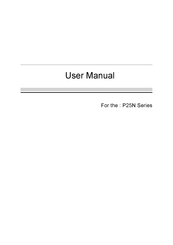 Shuttle P25N Series User Manual