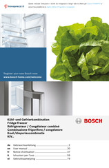 Bosch KIV86NFF0 User Manual