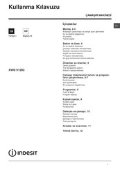 Indesit XWD 91283 Instructions For Use Manual
