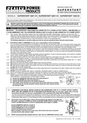 Sealey SUPERSTART 520/1.V3 Instructions