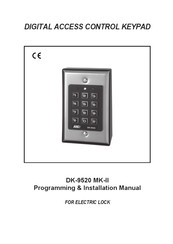 APO DK-9520 MK-II Programming & Installation Manual