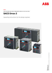 ABB SACE Emax E1.2 Operating Instructions Manual