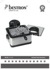 Bestron CRISPY & CO DF402B Instruction Manual