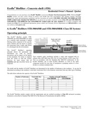 PREMIER TECH Ecoflo STB-650BR-FDi Owner's Manual