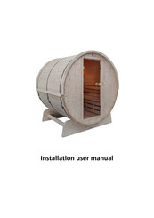 ROYAL SAUNAS TR170 Installation & User Manual