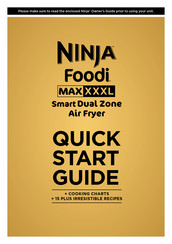 Ninja Foodi MAX XXXL Quick Start Manual