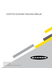 Banner LC25 Pro Instruction Manual