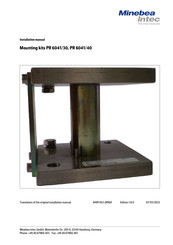 Minebea Intec PR 6041/30N Installation Manual