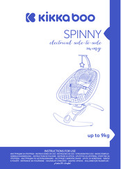 KIKKA BOO SPINNY Instructions For Use Manual