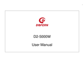 DOFERN D2-5000W User Manual