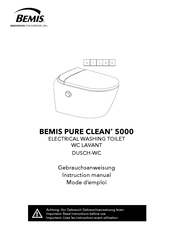 BEMIS PURE CLEAN 5000 Instruction Manual