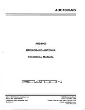 Datron ABB1000 Technical Manual