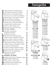 Hans Grohe Focus 100 31607005 Instructions For Use/Assembly Instructions