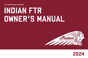 Indian Motorcycle FTR 2024 Owner's Manual