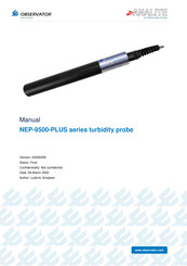 Observator Instruments Analite NEP-9500-PLUS Series Manual