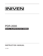 Iniven PDR-2000 Instruction Manual
