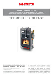 Palazzetti TERMOPALEX 78 FAST Product Technical Details