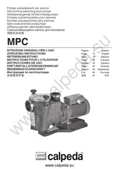 Calpeda MPC 71 Operating Instructions Manual