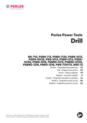 Perles PSB9-1213 Original Instructions Manual