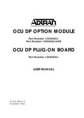 ADTRAN 1200068L1 HS Series User Manual
