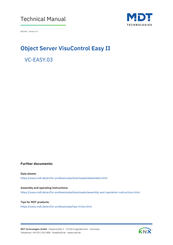MDT Technologies VC-EASY.03 Technical Manual