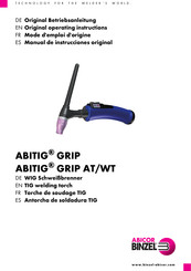 Abicor Binzel ABITIG GRIP AT/WT Original Operating Instructions
