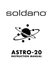 Soldano ASTRO-20 Instruction Manual