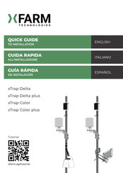 XFARM xTrap Delta plus Quick Manual To Installation And Use