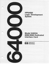 HP 8086 Manual