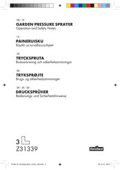 FLORABEST Z31339 Operation And Safety Notes