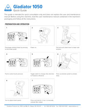 Dustbane Gladiator 1050 Ride-On Quick Manual