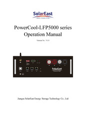 SolarEast PowerCool-LFP5000 Series Operation Manual