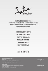 Jata electro ML132 Instructions Of Use