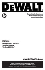 DeWalt DCPS620 Instruction Manual