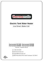 Thermomate ES400B Manual