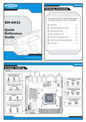 Protech prox BM-D025 Quick Reference Manual