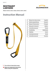 Guardian 36041 Instruction Manual