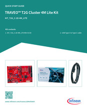 Infineon TRAVEO T2G Cluster 4M Lite Kit Quick Start Manual