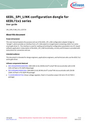 Infineon 6EDL SPI LINK User Manual