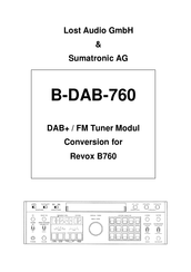 Lost Audio B-DAB-760 Manual