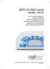 nailstar Professional NS-01 Instruction Manual