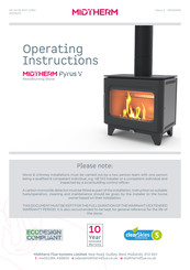 MIDTHERM Pyrus V Operating Instructions Manual