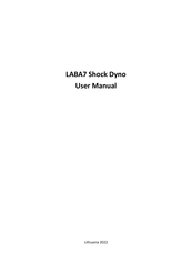 LABA7 Shock Dyno User Manual