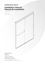 HERMITAGE BATH 97 Series Installation Manual