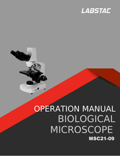 LABSTAC MSC21-09 Operation Manual