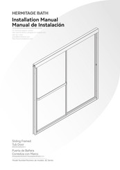 HERMITAGE BATH 82 Series Installation Manual