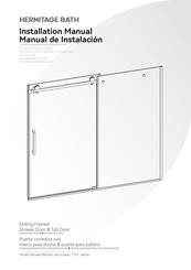 HERMITAGE BATH 7151 Series Installation Manual