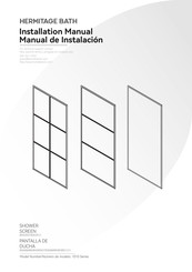 HERMITAGE BATH 1010 Series Installation Manual