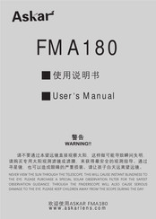 Askar FMA180 User Manual