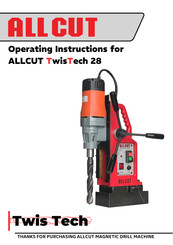 ALLCUT Twis Tech 28 Operating Instructions Manual